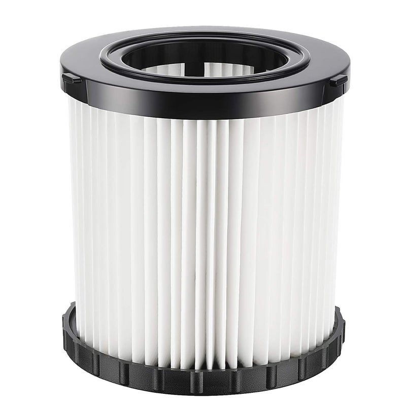isinlive DCV581H DCV580H Vacuum Filter for DEWALT 20V MAX Shop Vac Cleaner Cordless and Corded Portable 2 Gallon Wet Dry Vacuum, Washable and Reusable Hepa Replacement Filter, 1 Pack - Image 1